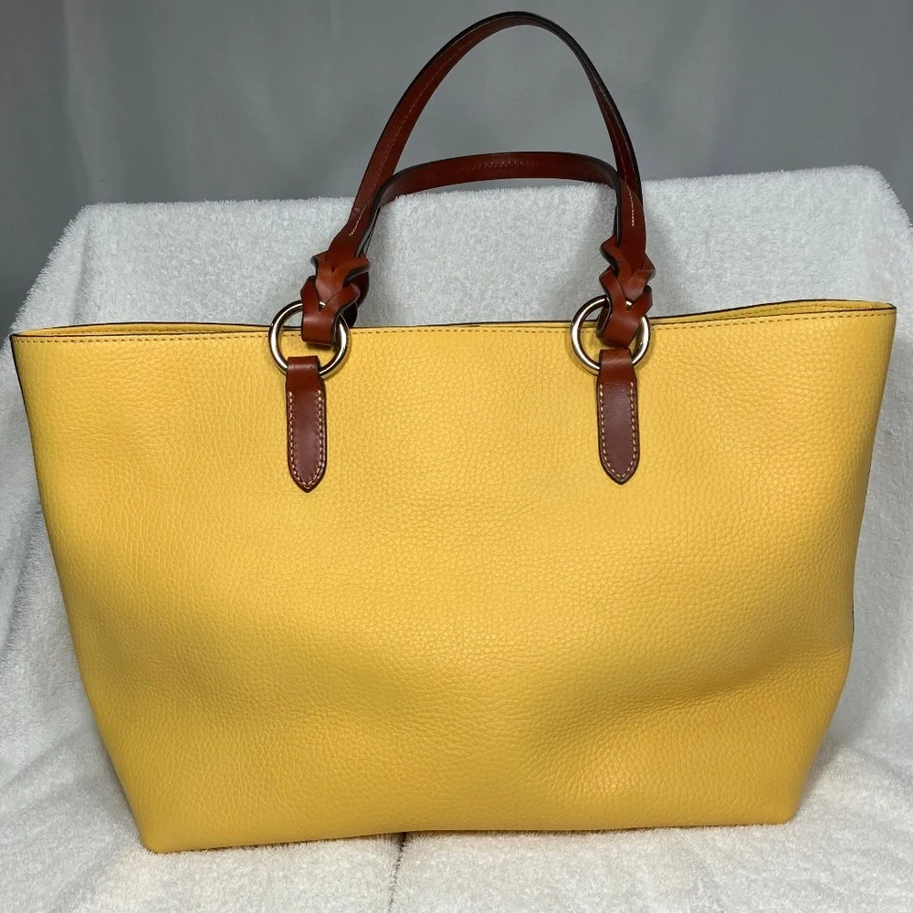Dooney & Bourke Yellow Tammy Tote